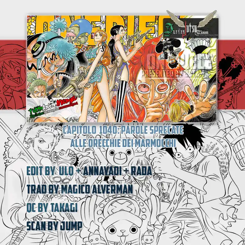 One Piece Capitolo 1040 page 1