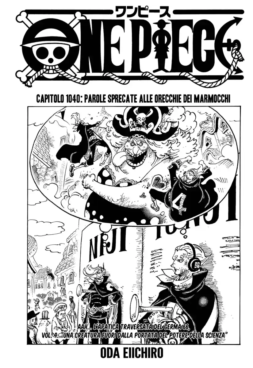 One Piece Capitolo 1040 page 2