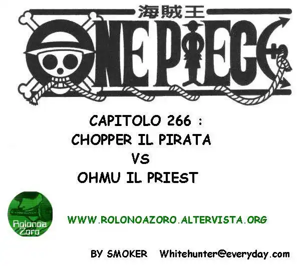 One Piece Capitolo 266 page 1