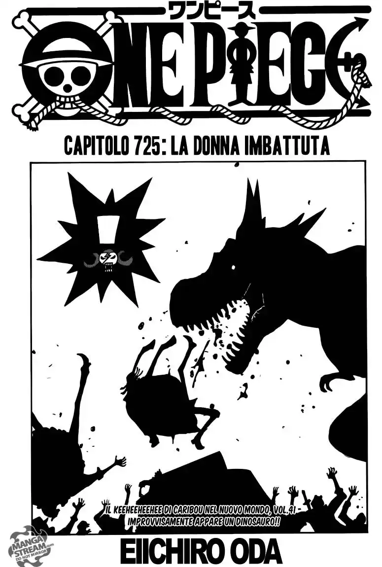 One Piece Capitolo 725 page 2