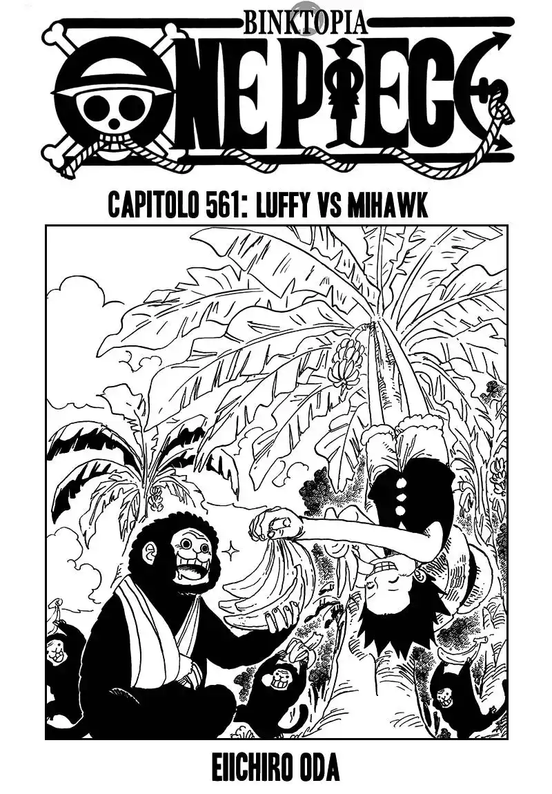 One Piece Capitolo 561 page 1