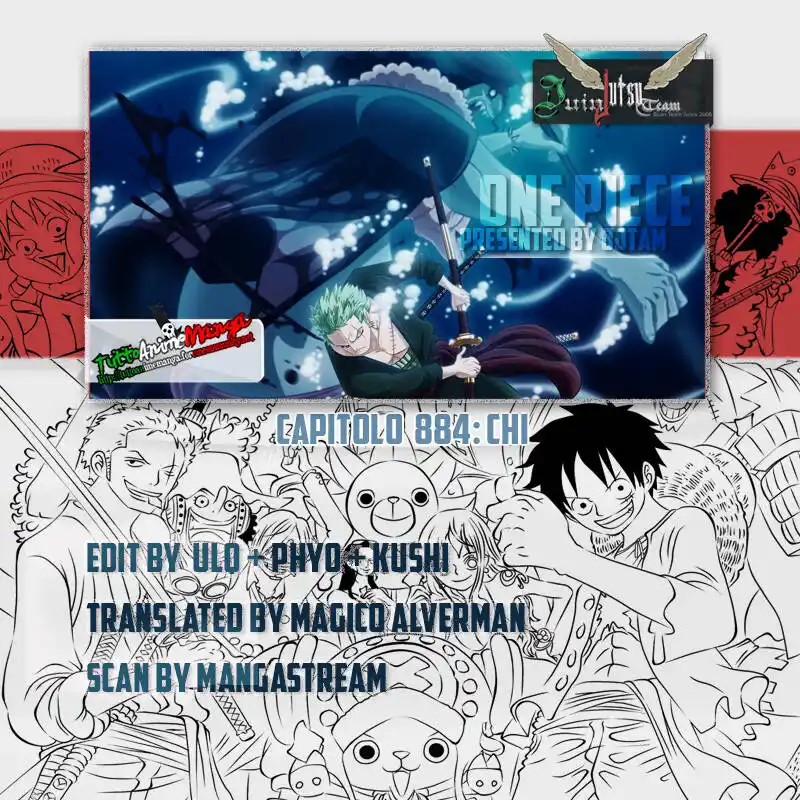 One Piece Capitolo 884 page 1