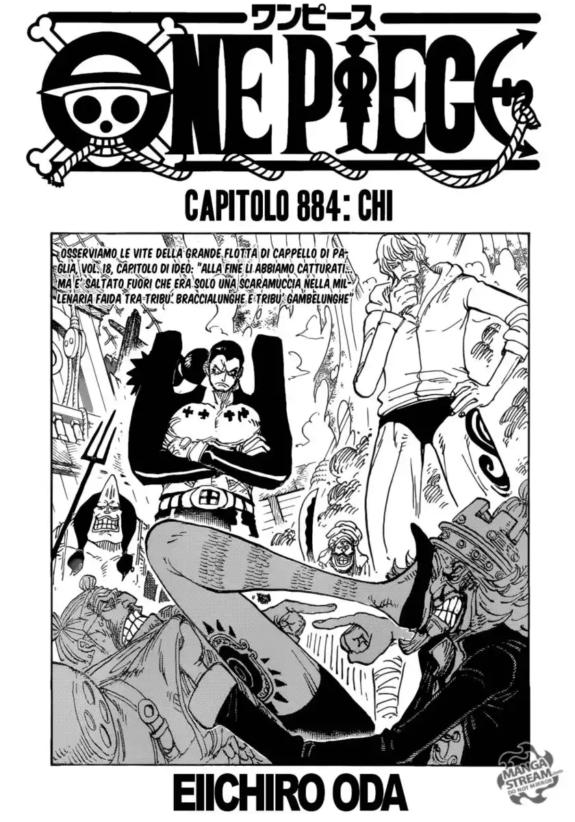 One Piece Capitolo 884 page 2