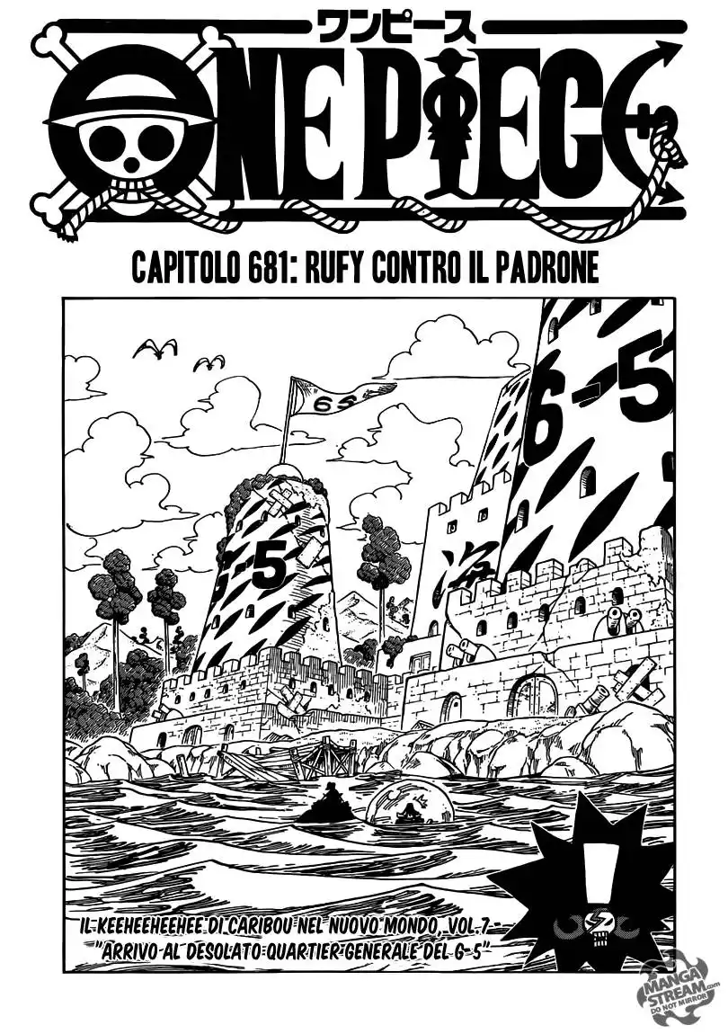 One Piece Capitolo 681 page 2