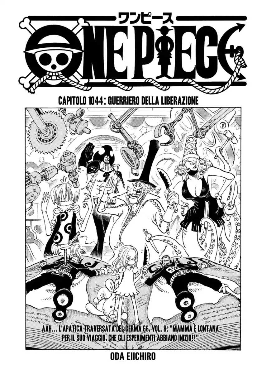 One Piece Capitolo 1044 page 2