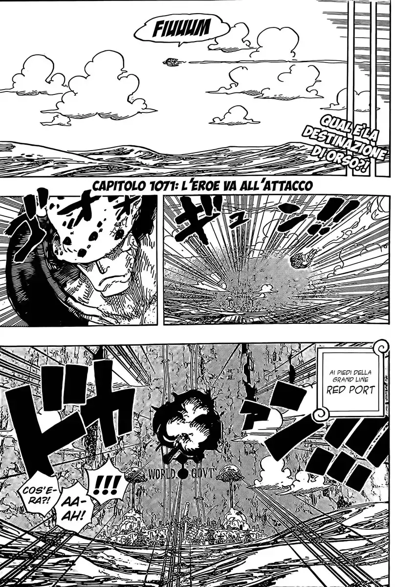 One Piece Capitolo 1071 page 3