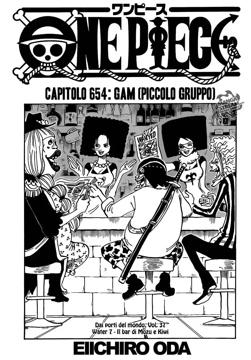 One Piece Capitolo 654 page 1