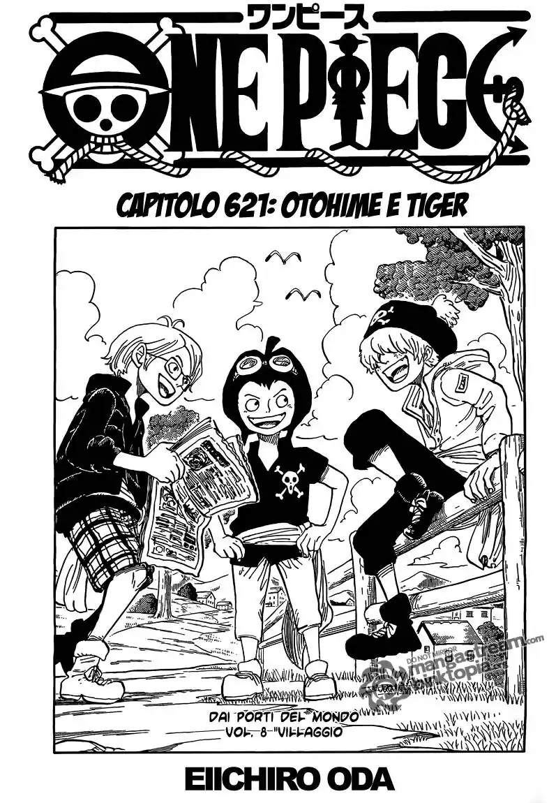 One Piece Capitolo 621 page 1