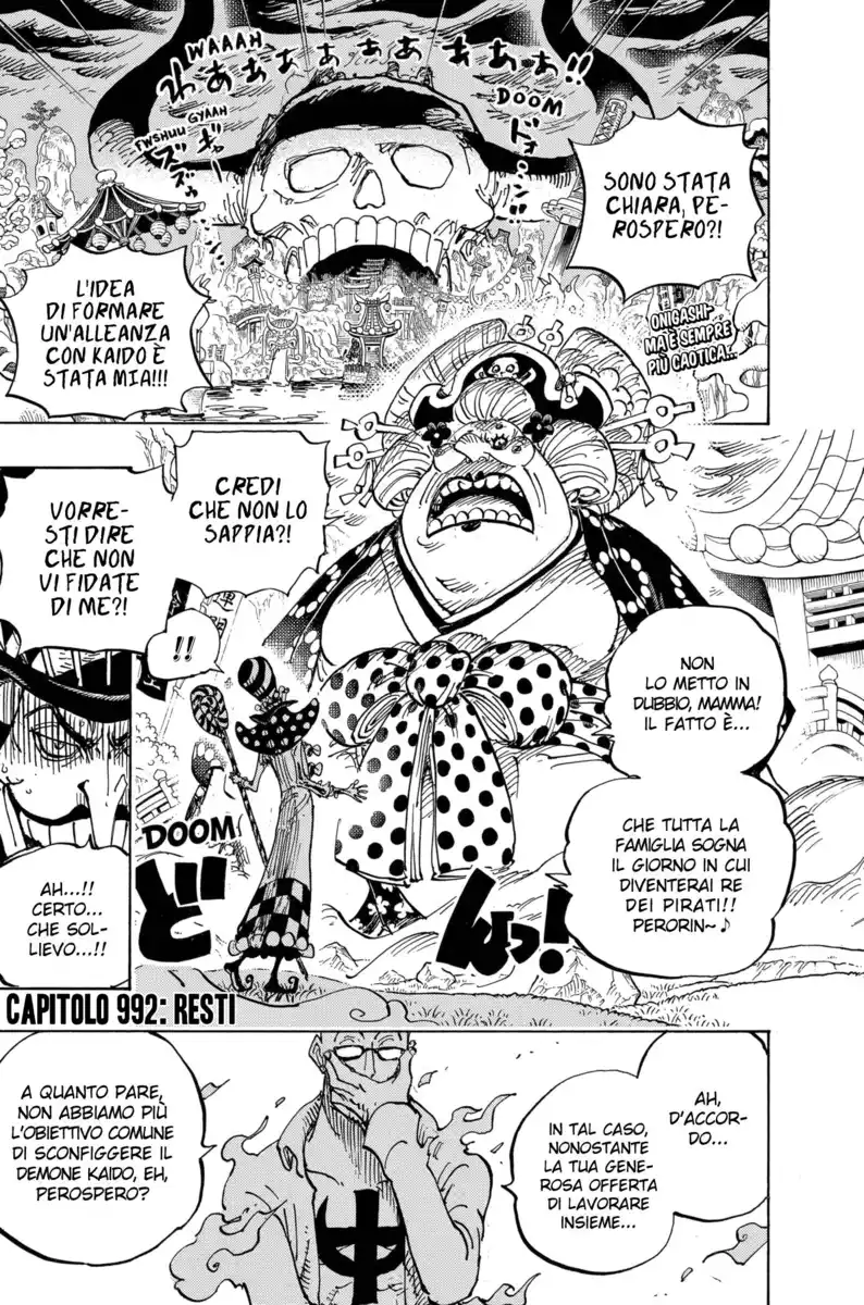 One Piece Capitolo 992 page 4