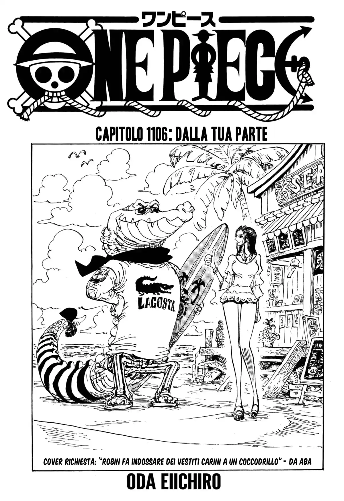 One Piece Capitolo 1106 page 2