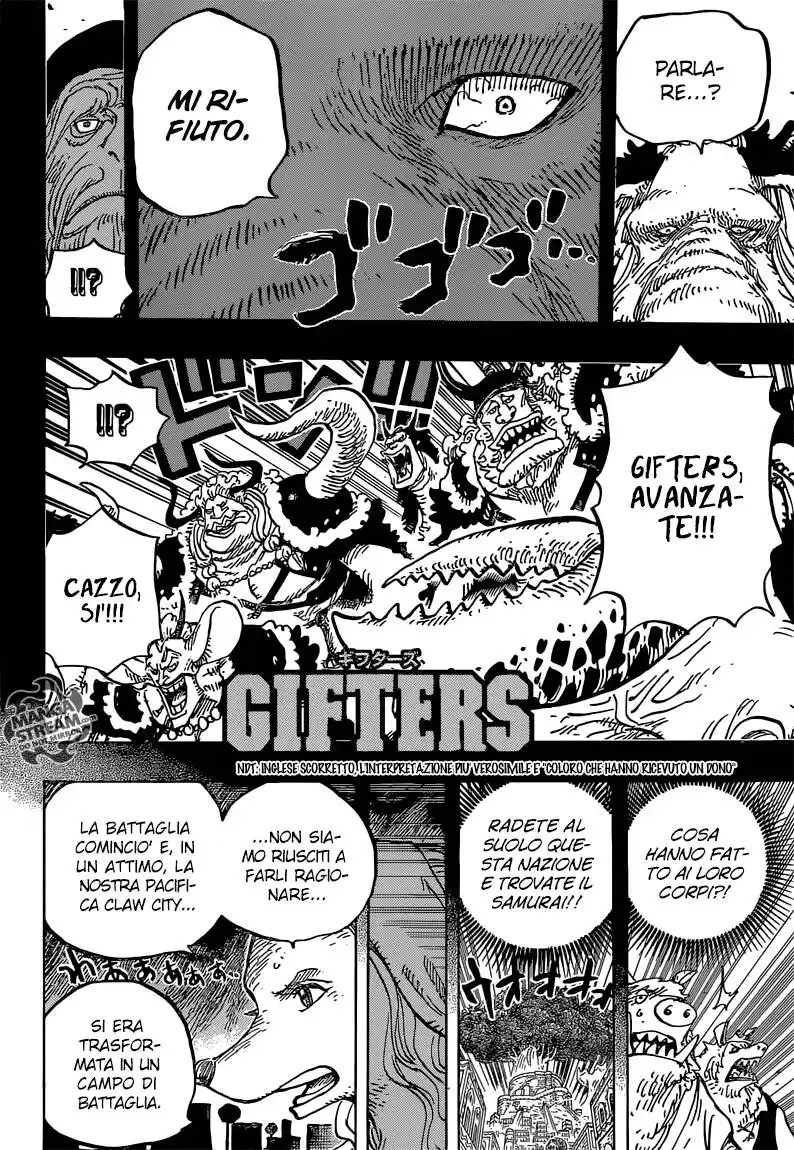 One Piece Capitolo 808 page 10