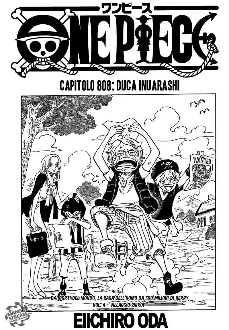 One Piece Capitolo 808 page 2