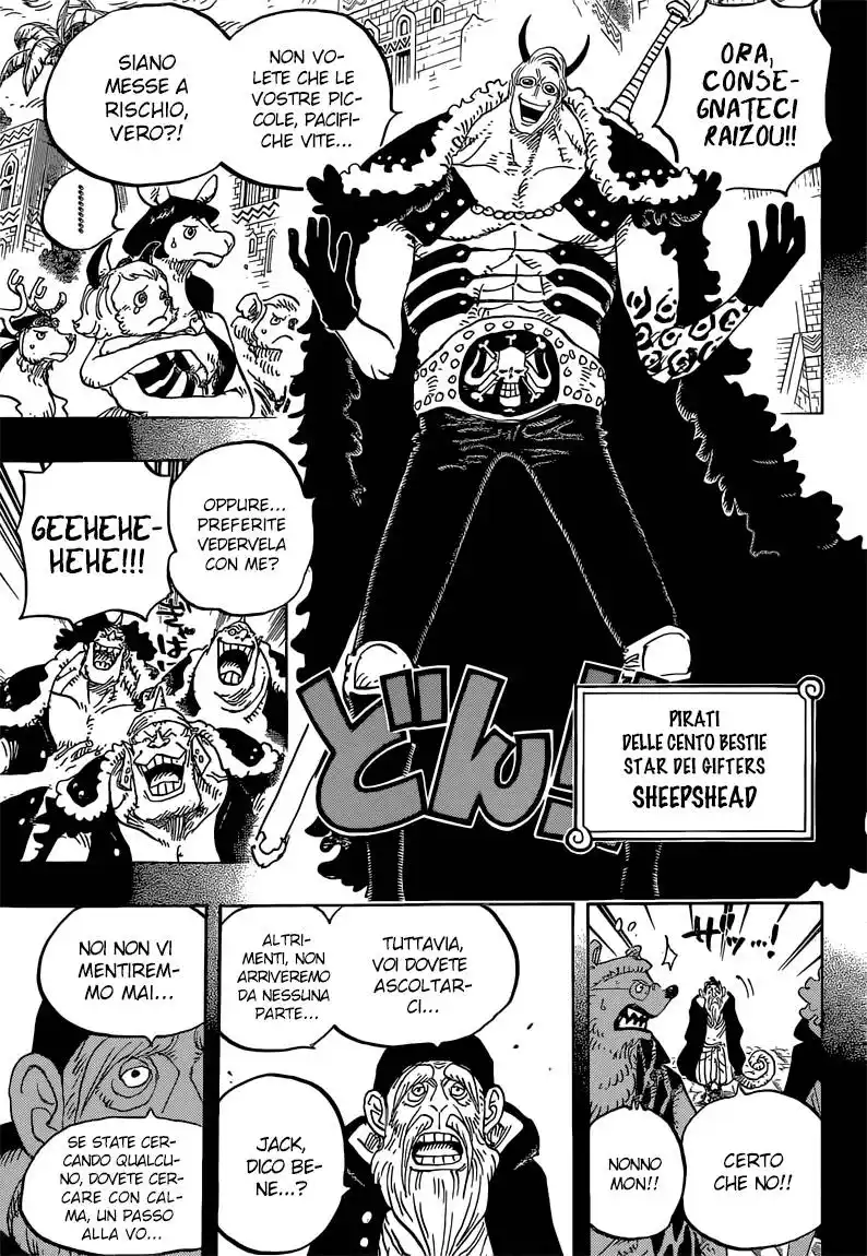 One Piece Capitolo 808 page 6