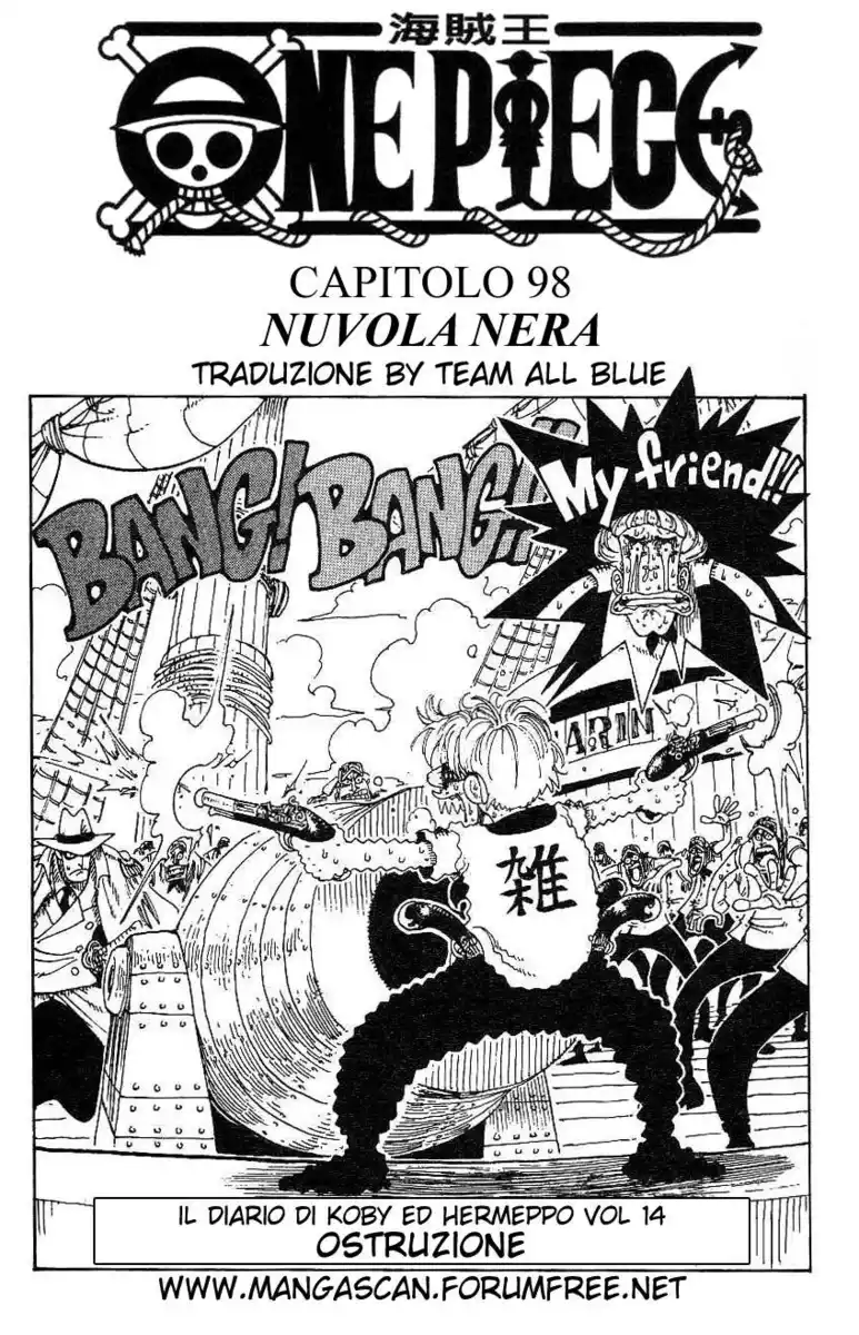 One Piece Capitolo 98 page 1