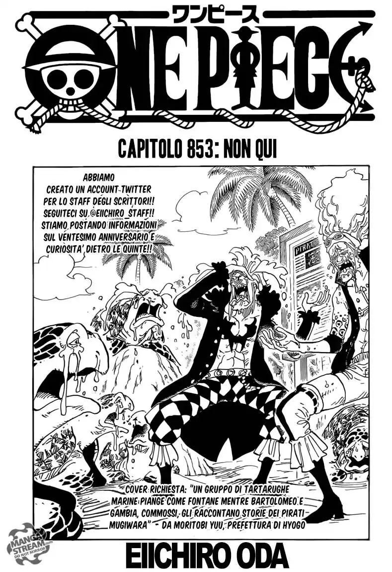 One Piece Capitolo 853 page 2