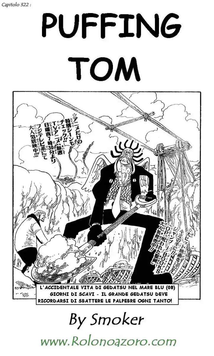 One Piece Capitolo 322 page 1