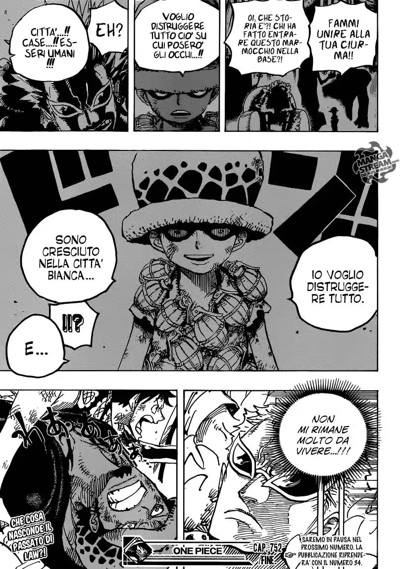 One Piece Capitolo 752 page 17