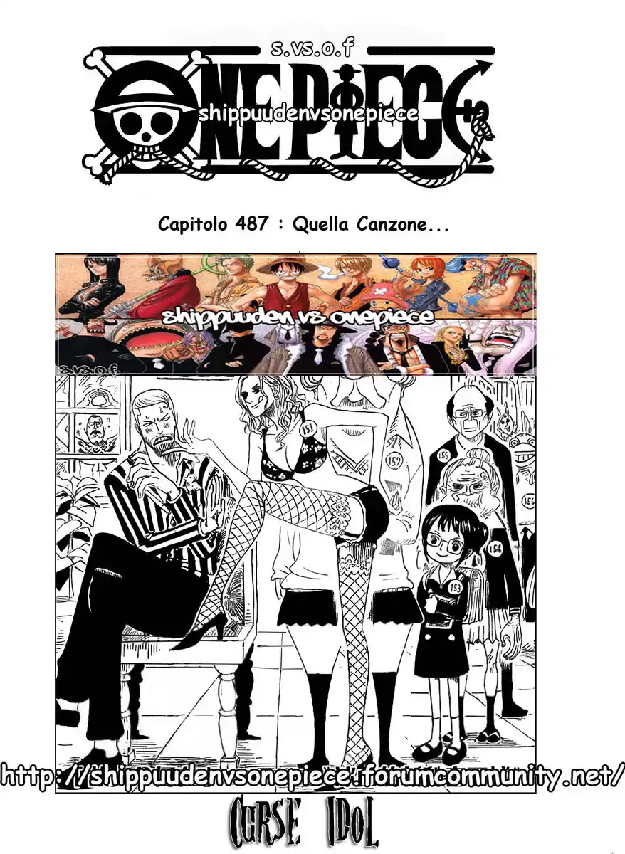 One Piece Capitolo 487 page 1