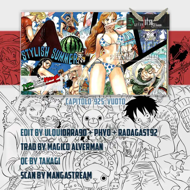 One Piece Capitolo 925 page 1