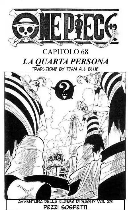 One Piece Capitolo 68 page 1