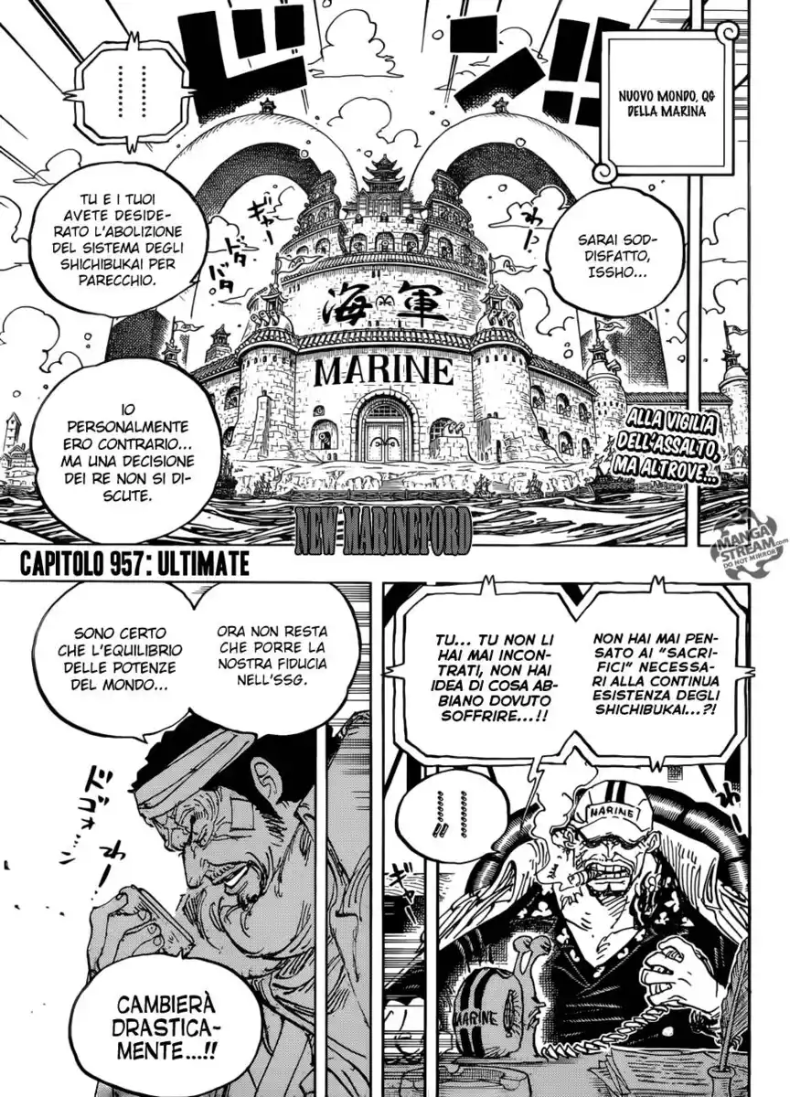 One Piece Capitolo 957 page 4