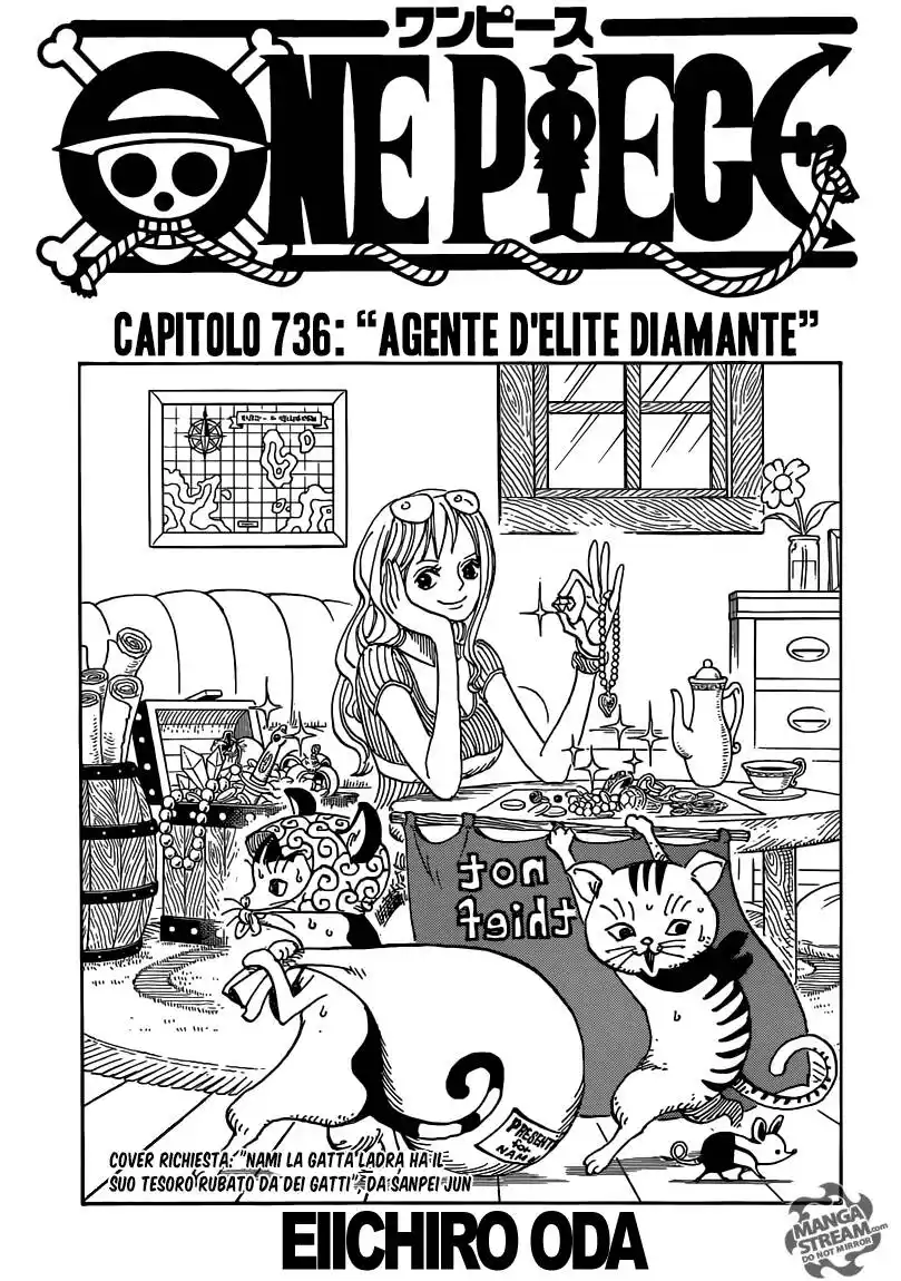 One Piece Capitolo 736 page 2