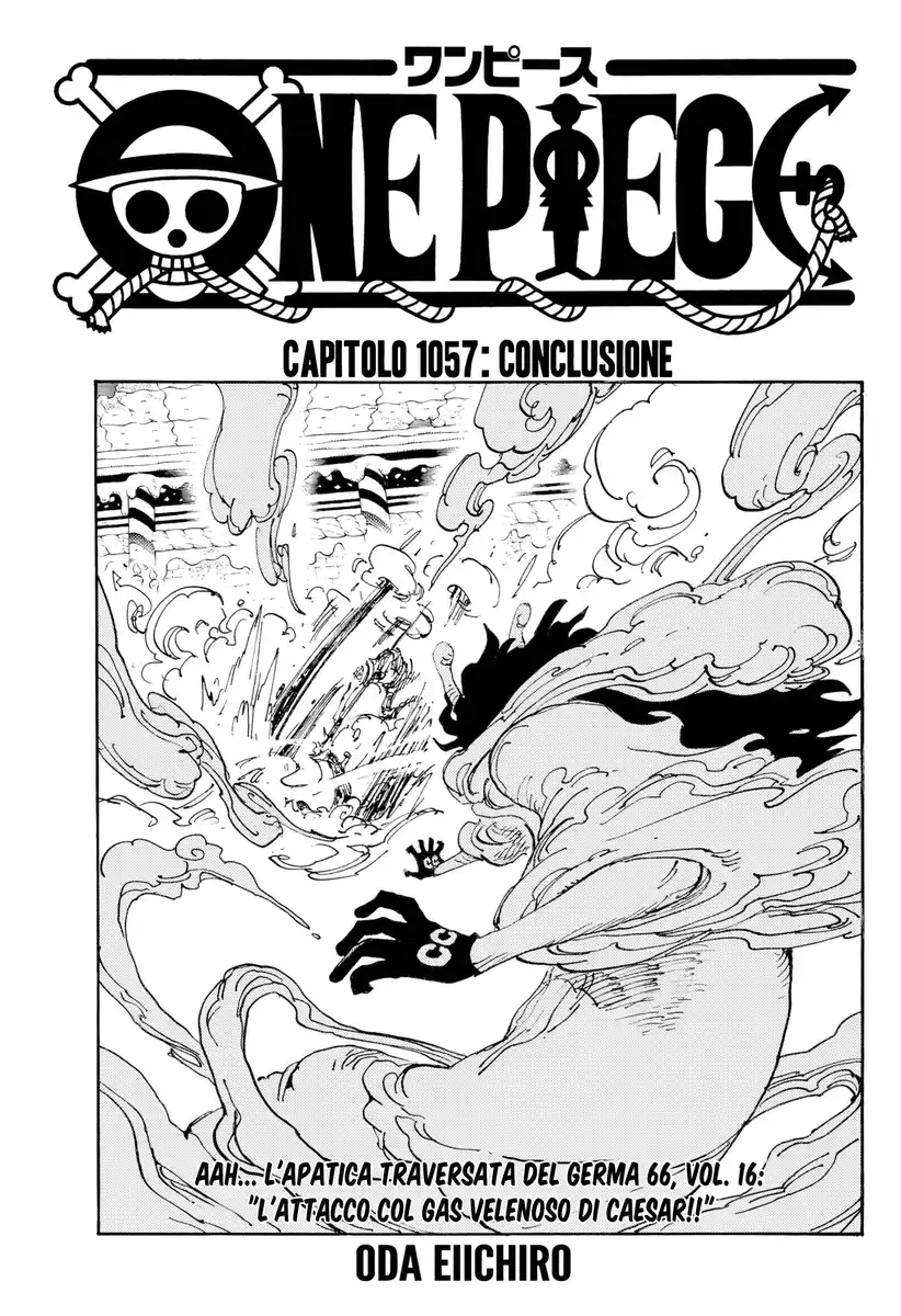 One Piece Capitolo 1057 page 2