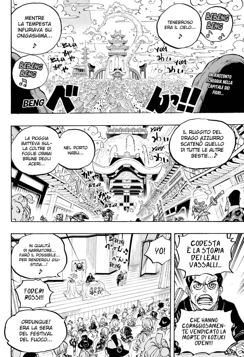 One Piece Capitolo 1057 page 3