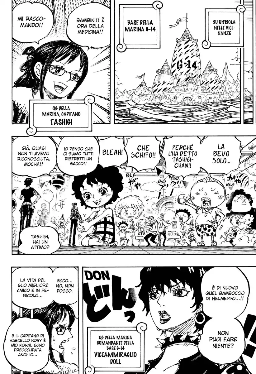 One Piece Capitolo 1061 page 9