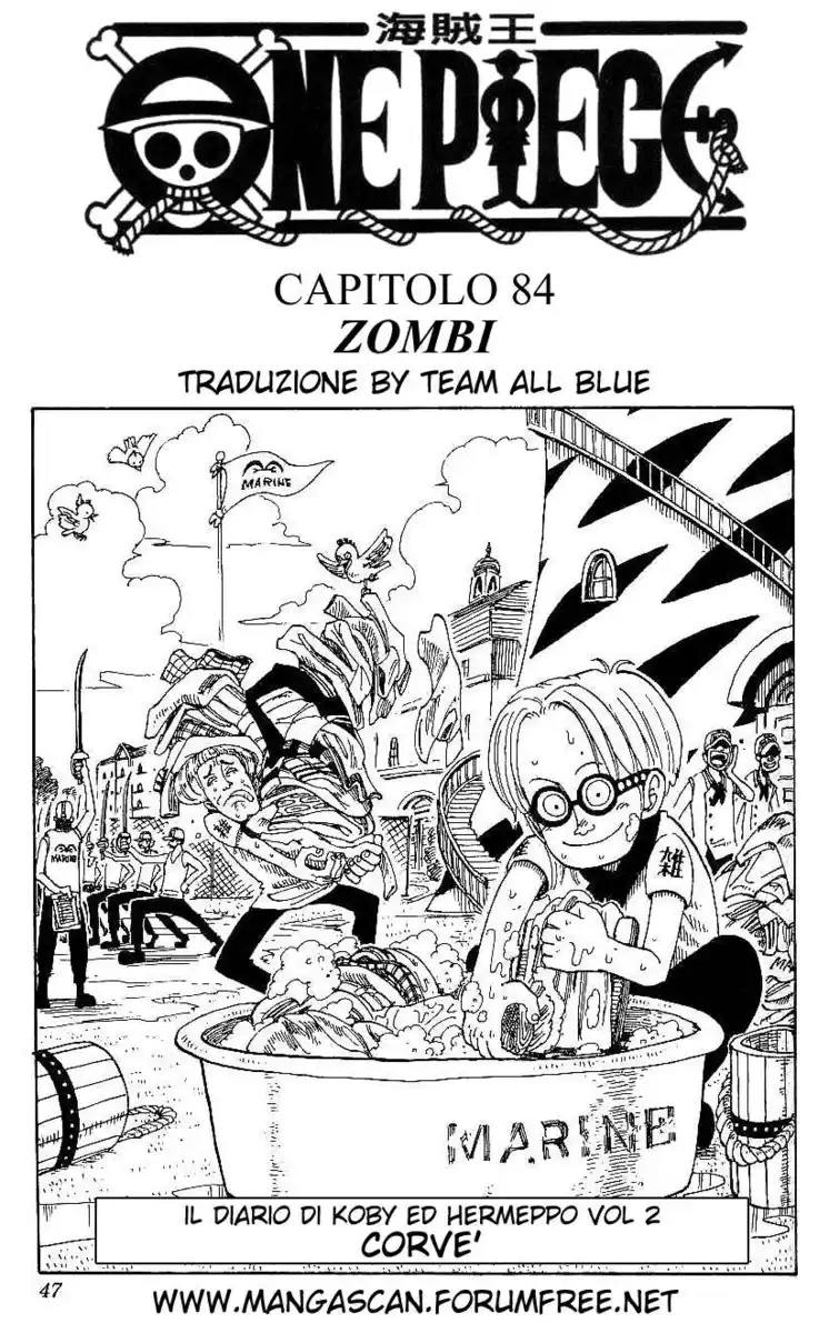 One Piece Capitolo 84 page 1