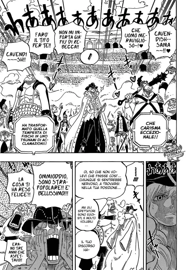 One Piece Capitolo 722 page 8