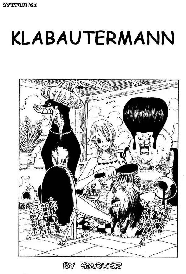 One Piece Capitolo 351 page 1