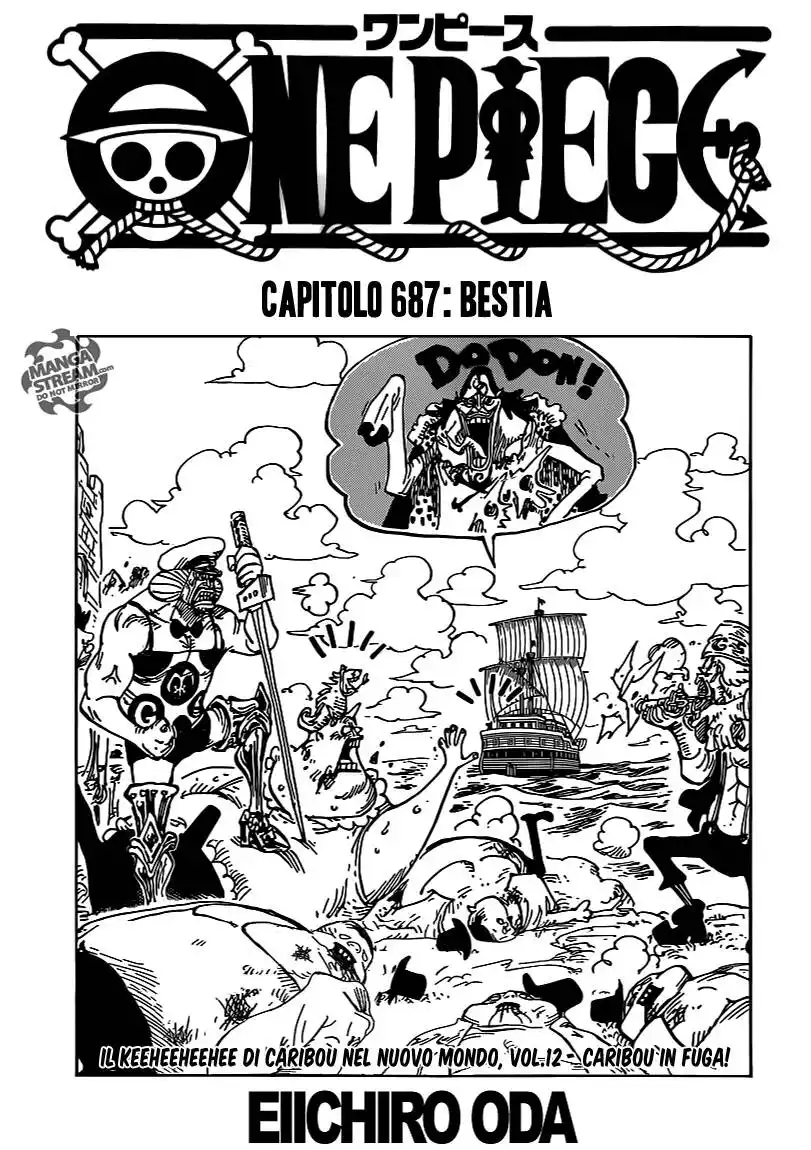 One Piece Capitolo 687 page 2