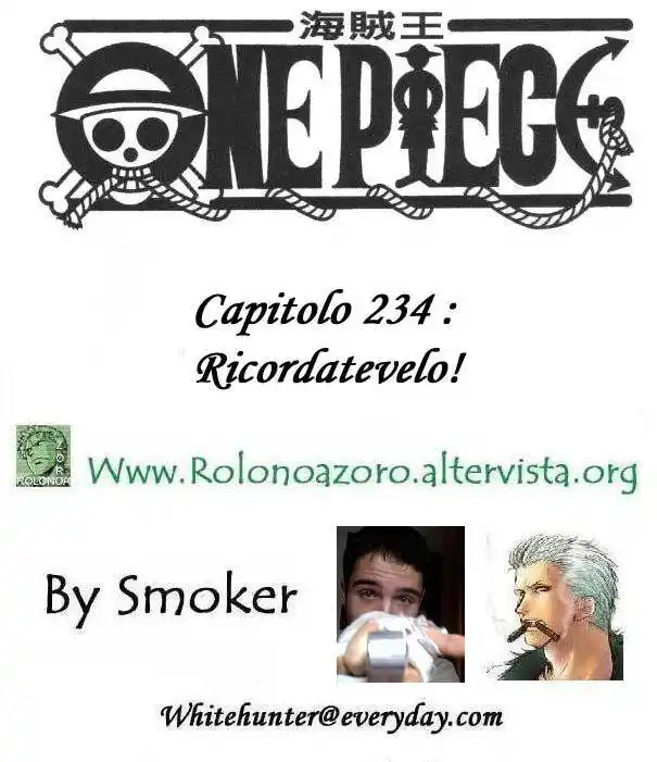 One Piece Capitolo 234 page 1