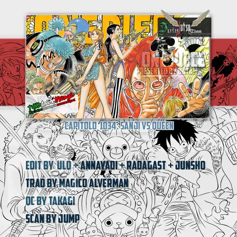 One Piece Capitolo 1034 page 1