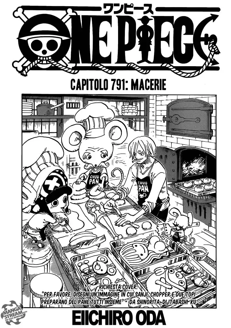 One Piece Capitolo 791 page 2