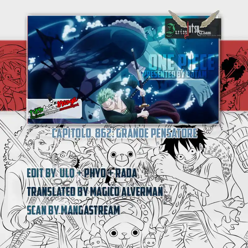 One Piece Capitolo 862 page 1