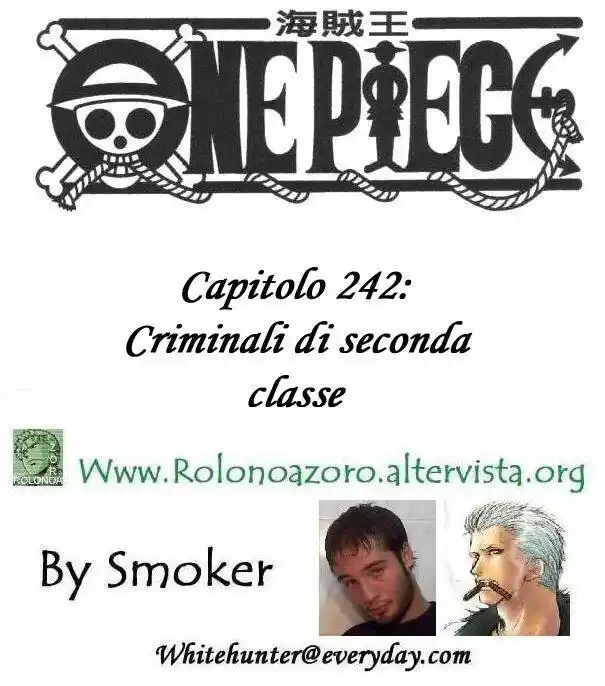 One Piece Capitolo 242 page 1