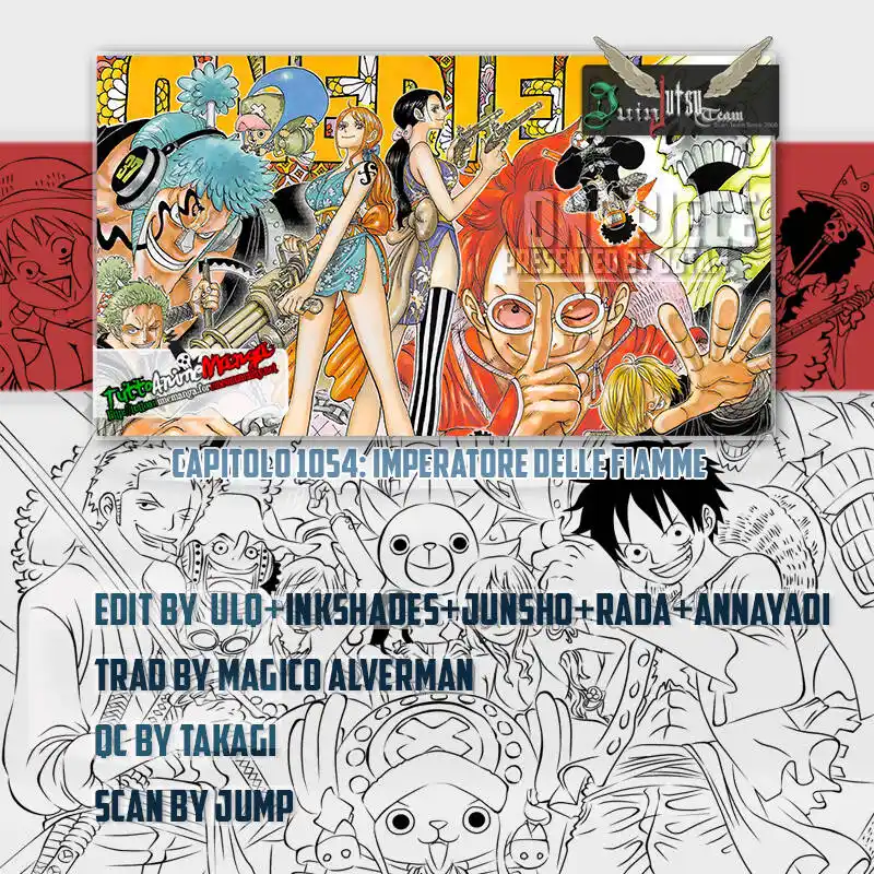 One Piece Capitolo 1054 page 1