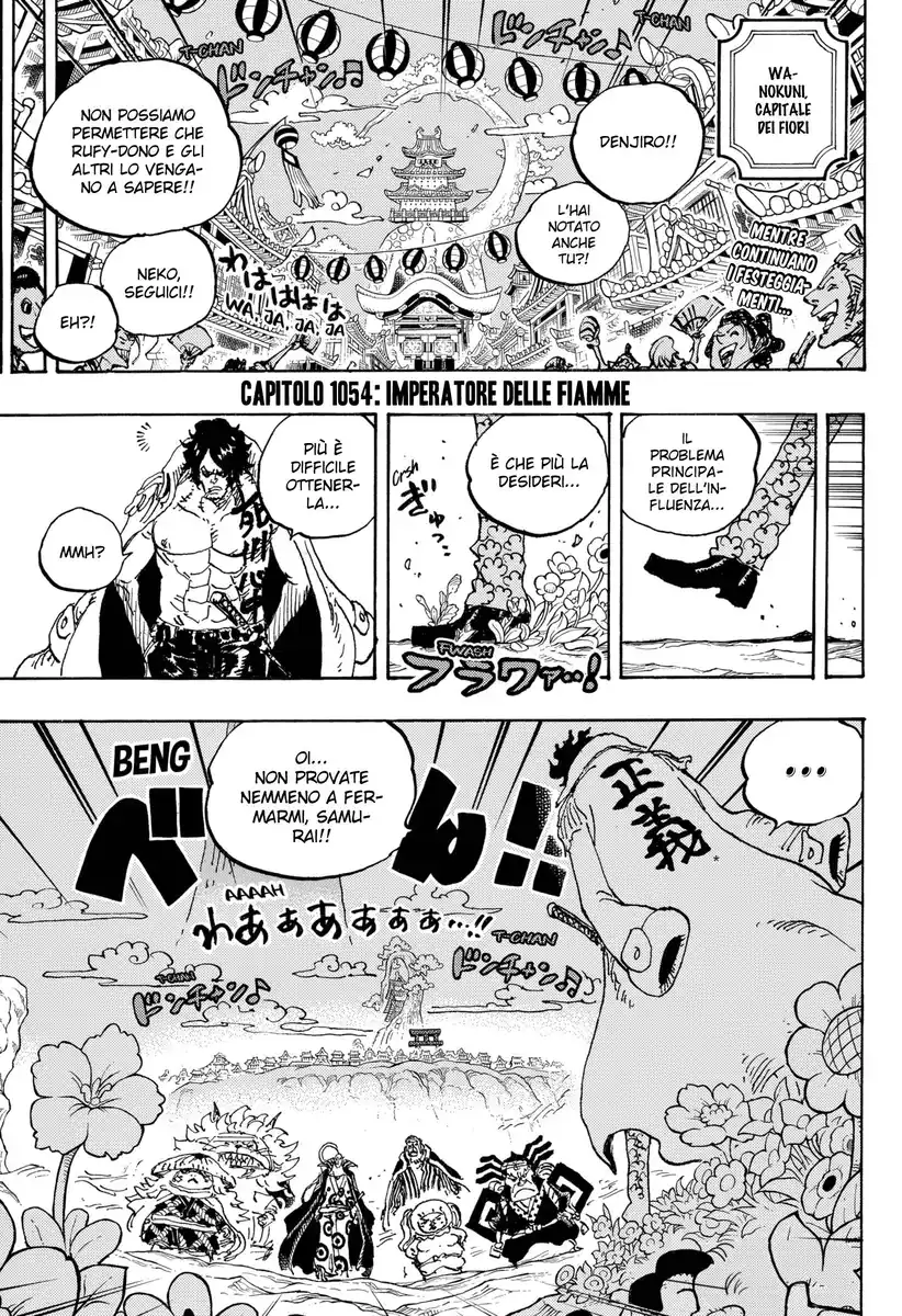 One Piece Capitolo 1054 page 4