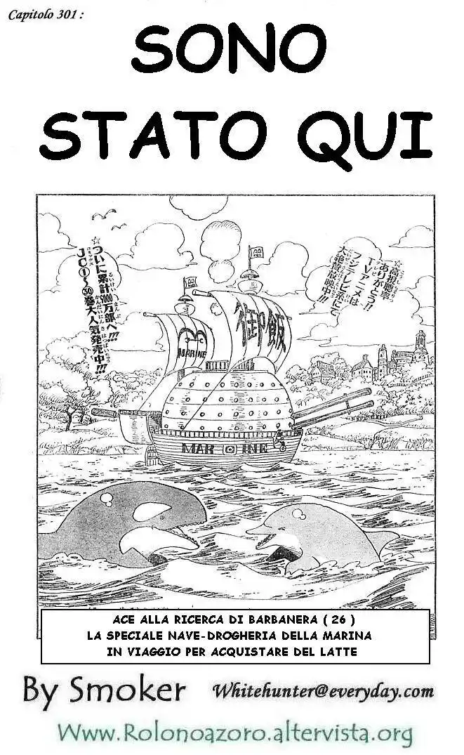 One Piece Capitolo 301 page 1