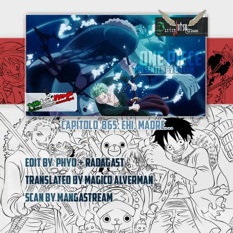 One Piece Capitolo 865 page 1