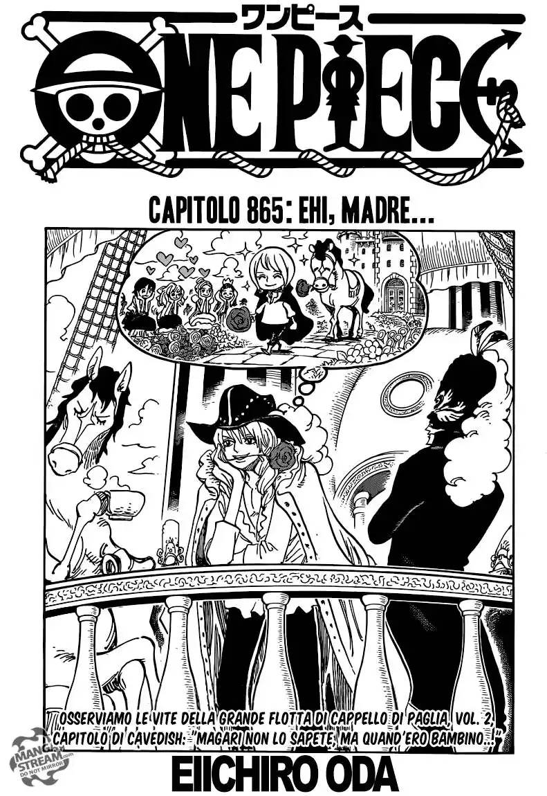 One Piece Capitolo 865 page 2