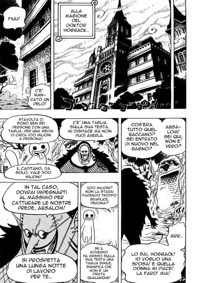 One Piece Capitolo 447 page 6