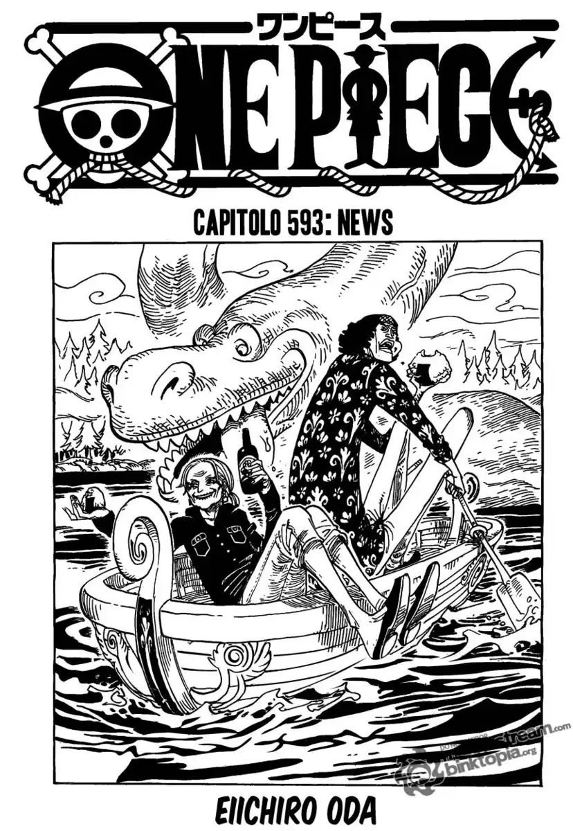 One Piece Capitolo 593 page 1