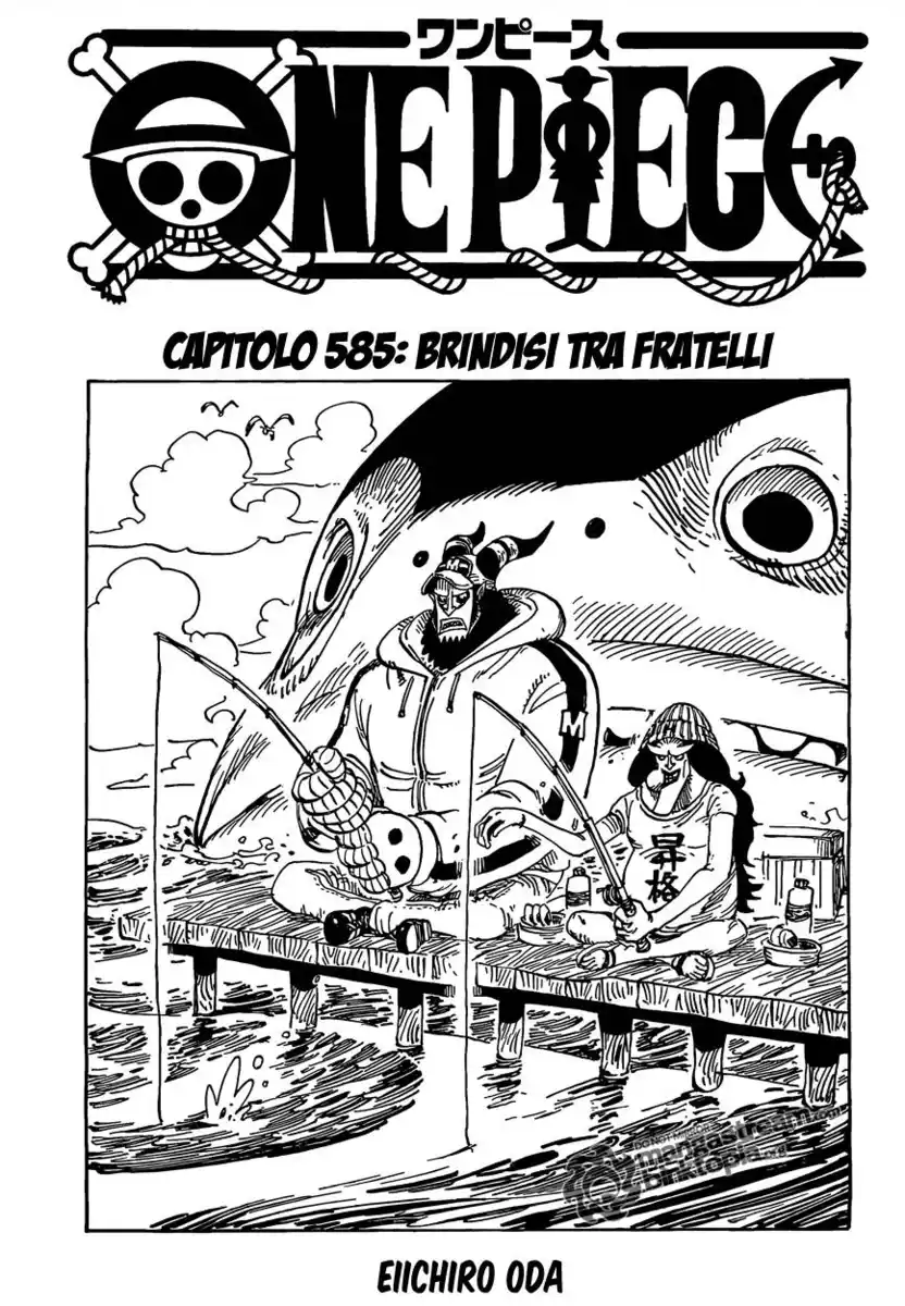 One Piece Capitolo 585 page 1