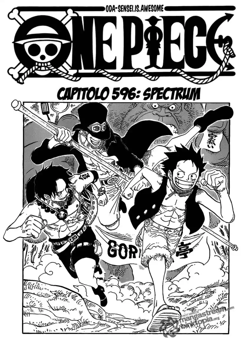 One Piece Capitolo 596 page 1