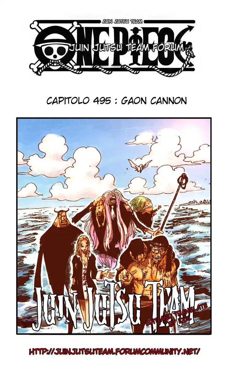 One Piece Capitolo 495 page 1