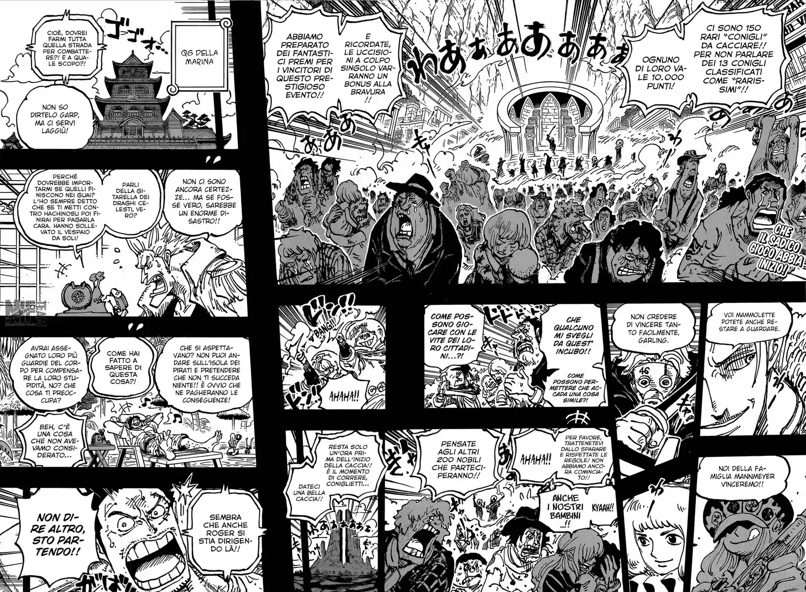 One Piece Capitolo 1096 page 3