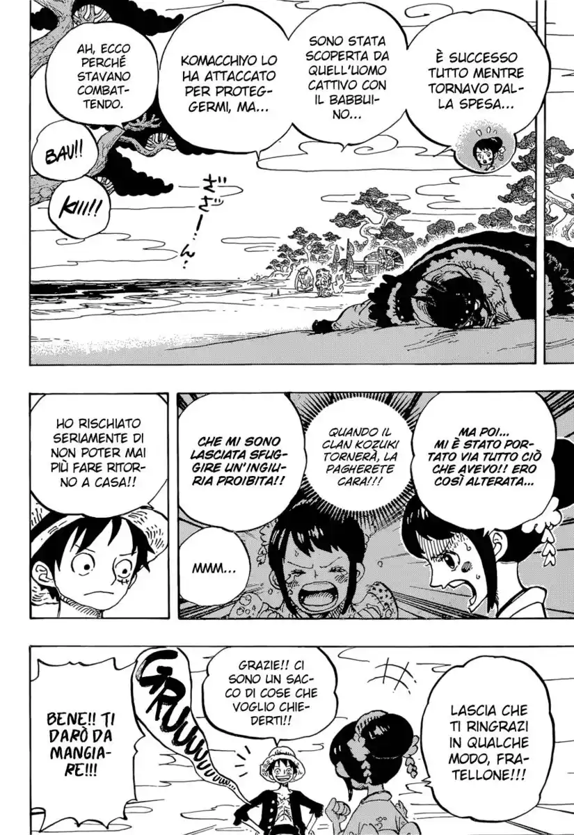 One Piece Capitolo 911 page 12